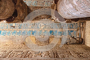 Hermoso de templo de o templo de., antiguo egipcio templo más cercano 