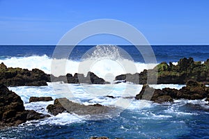 The Beautiful Isla Terceira at the Azores Portugal photo