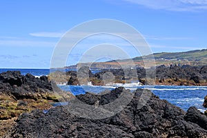 The Beautiful Isla Terceira at the Azores Portugal photo