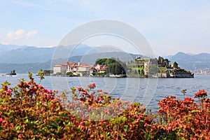 Beautiful island near Stresa photo