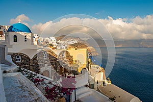 Beautiful island Santorini