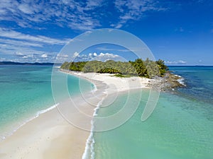 The beautiful islands of Madagascar Nosy Iranja - Near Nosy Be,