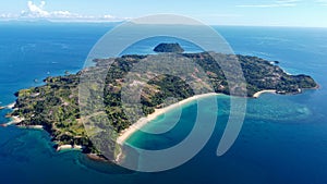 The beautiful islands of Madagascar Nosy Sakatia - Near Nosy Be, Aerial view photo