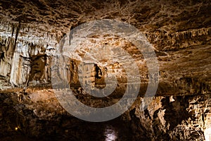 Beautiful Jura natural underground caves France