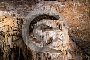 Beautiful Jura natural underground caves France