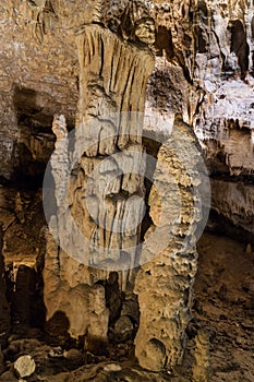 Beautiful Jura natural underground caves France