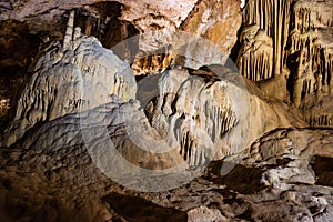 Beautiful Jura natural underground caves France