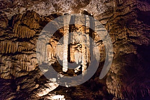 Beautiful Jura natural underground caves France