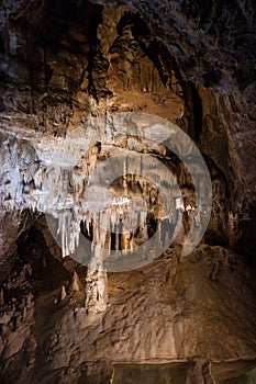 Beautiful Jura natural underground caves France