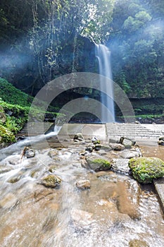 Beautiful Kamikawa Otaki Waterfall Park in Kagoshima, Japan