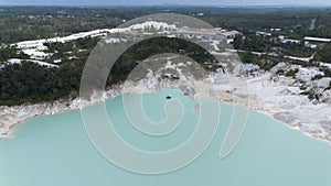 Beautiful Kaolin Lake In Belitung Island Indonesia