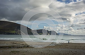 Beautiful Keel Beach at Achill Island