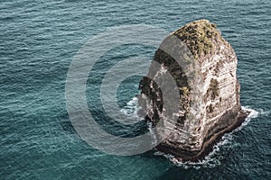 Beautiful Kelingking Beach cliffs in Nusa Penida, Bali