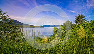 Beautiful ketchikan alaska mountain range landscapes