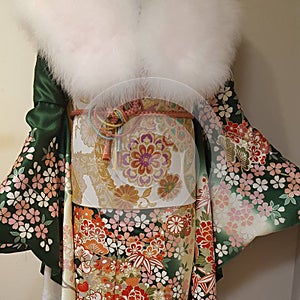 Beautiful kimonos in Japan