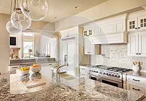 Beautiful Kitchen in Luxury Home photo