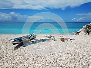 BEAUTIFUL KOLBANO BEACH IN EAST NUSA TENGGARA, KUPANG, INDONESIA. photo