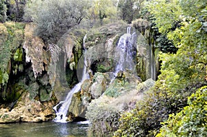 Beautiful Kravica waterfall in Bosnia and Herzegovina - popular