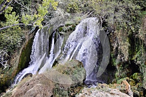Beautiful Kravica waterfall in Bosnia and Herzegovina - popular