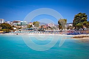 Beautiful Ksamil beach in Albania. photo