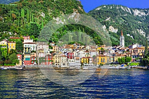Beautiful Lago di Como - pictorial Varenna vilage
