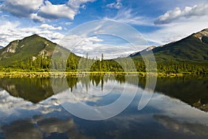 Beautiful Lake in Banff National Park, Canada