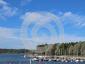 Beautiful lake in germany, bavaria photo