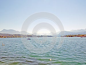 Beautiful Lake Lucerne, Switzerland