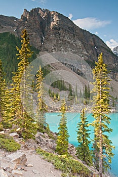 Beautiful lake and mountain