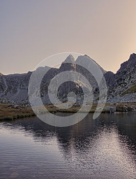 Lake in Retezat, Romanian Carpathians