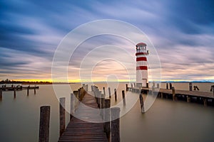 Lake Neusiedl in Austria