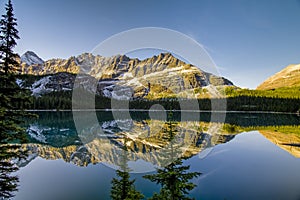 Beautiful Lake Ohara in Banff National Park