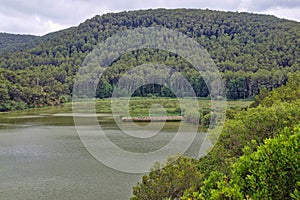 Beautiful lake Panta de Foix, Spain