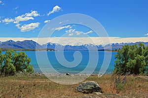 Beautiful Lake Tekapo, South Island, New Zealand