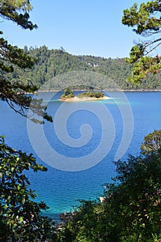 Montebello Lakes in Chiapas Mexico photo