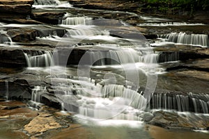 Beautiful Lakhaniya Dari Water Fall, long exposure photgraphy photo