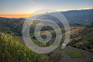 Alpujarra landscape photo