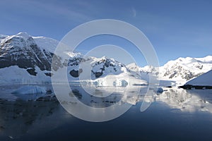 Beautiful landscape in Antartica photo