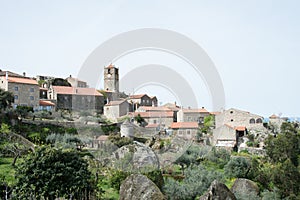 Beautiful landscape around Monsanto, historial village in Portugal