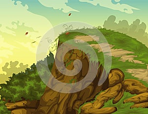 Beautiful Landscape background vector