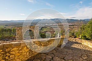 Beautiful landscape of the Baix Maestrat, Spain photo