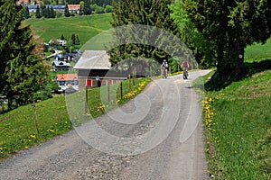 Beautiful landscape in the Black Forest in Germany
