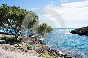 Beautiful landscape in Cadaques, Gerona