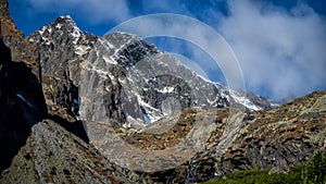 Rock formations in the Small Cold Valley, Tatra National Park, Slovakia