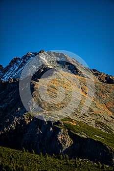 Rocky peaks in the Tatra National Park, SLovakia