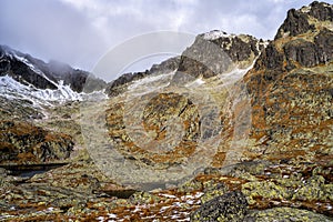 Údolí pěti Spišských ples, Tatranský národní park, Slovensko