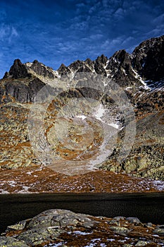 The Valley of Five Spis Lakes, Tatra National Park, Slovakia