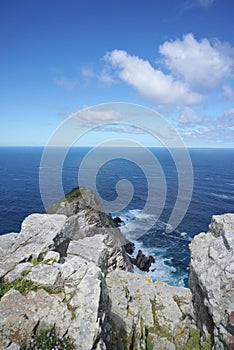 Beautiful landscape of the coast at Capepoint in Cape town