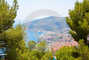 Beautiful Landscape of the Cote d`Azur.