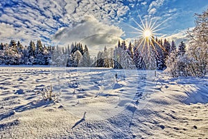 Beautiful landscape in Czech Republic